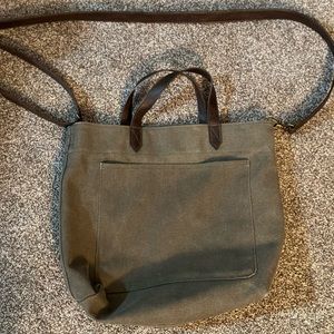 Thirty-one Green Canvas Purse